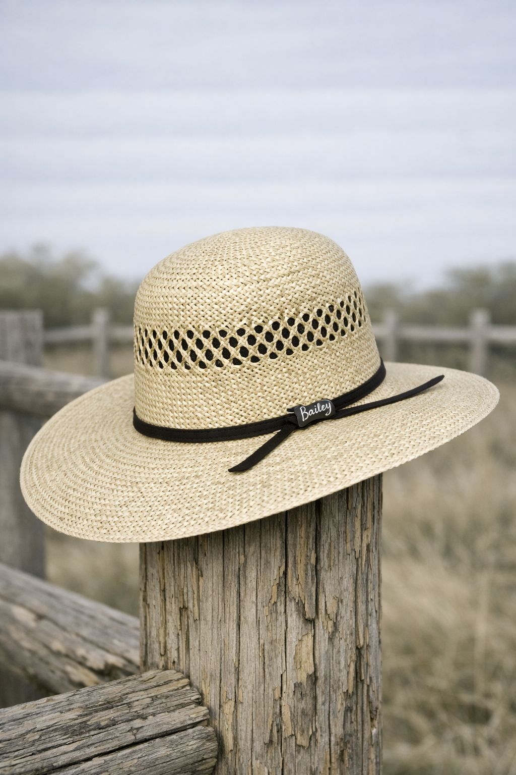 Twister Twisted Weave - 5" Brim - Straw